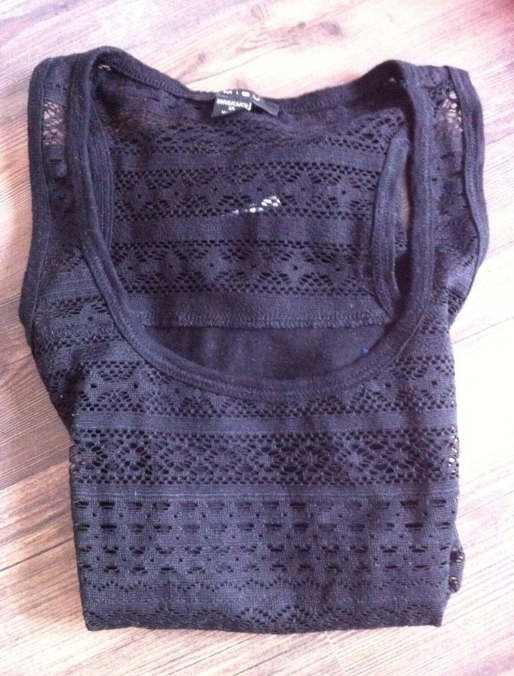 Spitzen top Shirt Oberteil von Amisu Größe XS