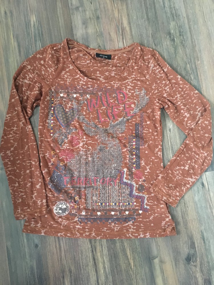 Shirt Oberteil top true Vintage Gina 38 