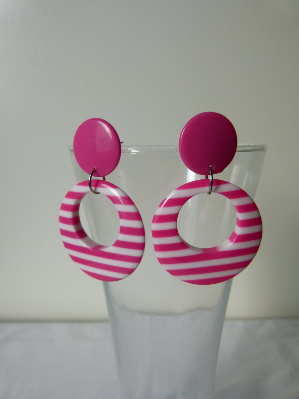 Retro Ohrringe Set, 5 Paar (10-teilig), bunt, ungetragen, Modeschmuck, Boho Funky Goa Festival
