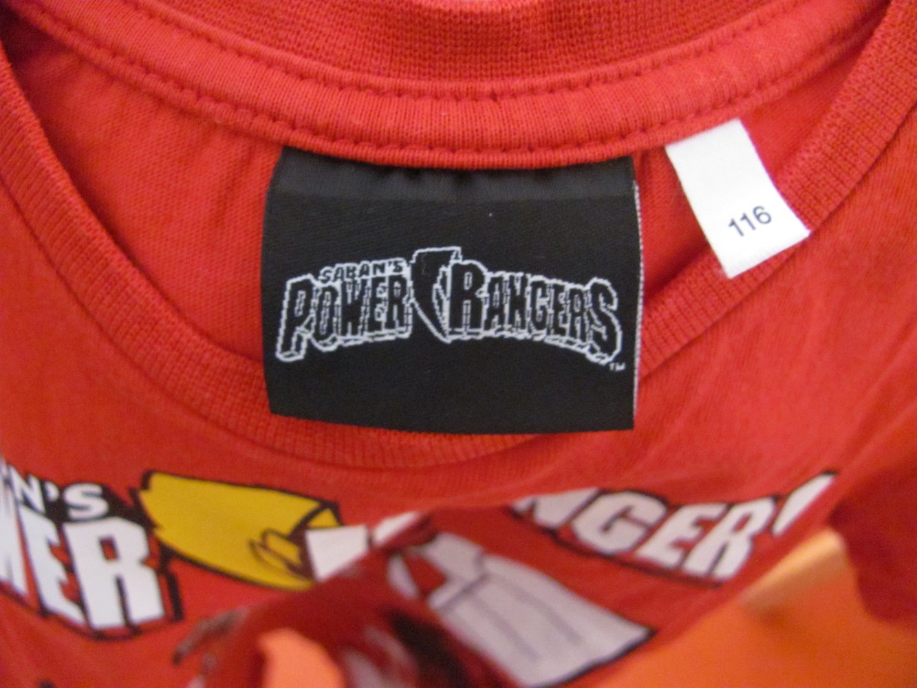 T-Shirt Größe 116 C&A Power Rangers