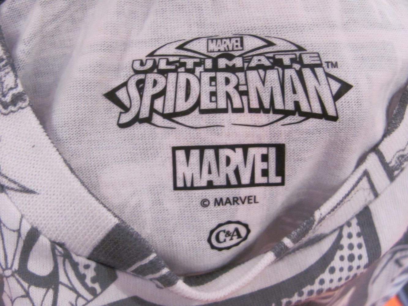 T-Shirt C&A Marvel Größe 116 Spiderman