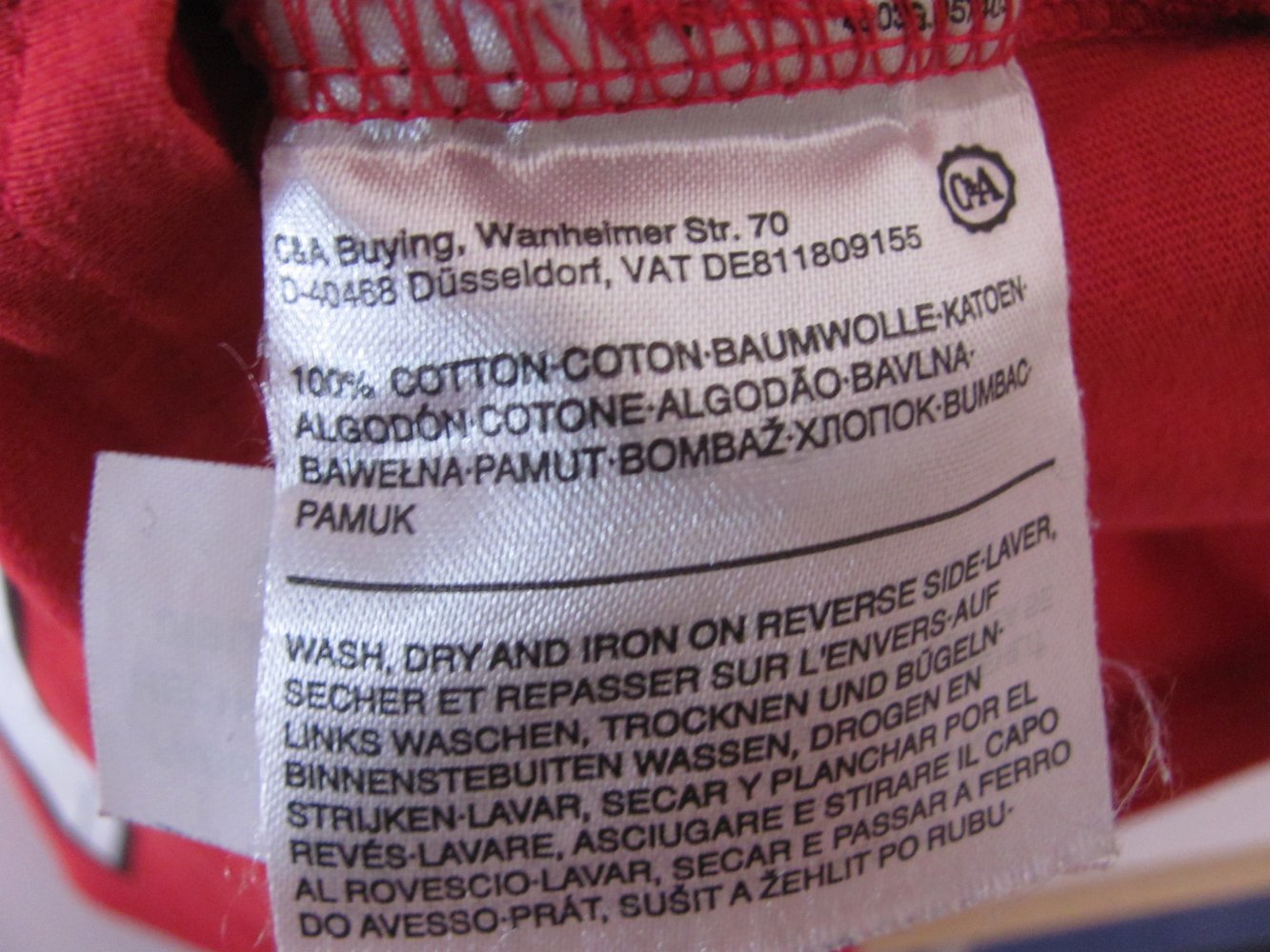 T-Shirt Größe 116 C&A Power Rangers