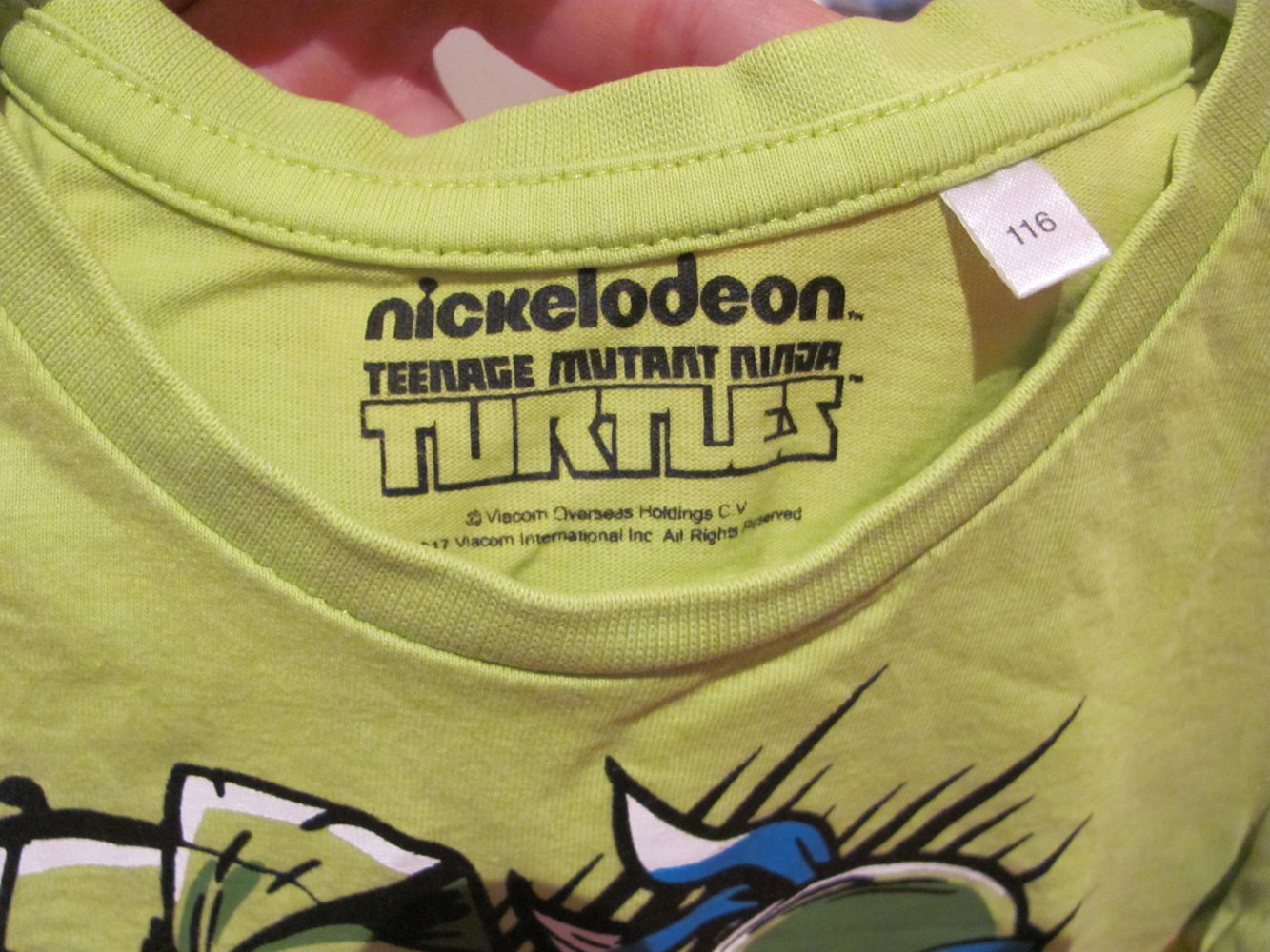 T-Shirt Größe 116 nickelodeon C&A Teenage Mutant Nina