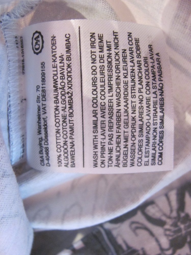 T-Shirt C&A Marvel Größe 116 Spiderman