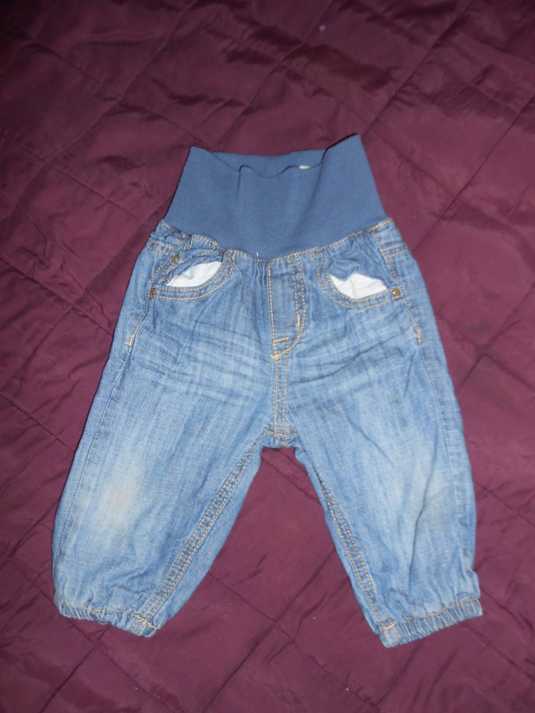 Jeanshose 62 blau H&M