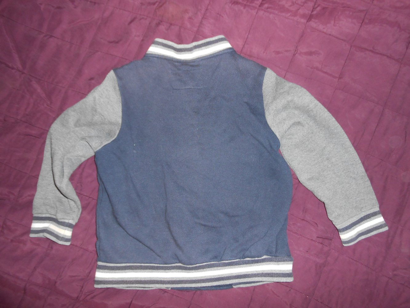 College jacke 116 blau grau alive