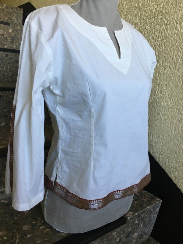 Die sommerliche Tunika aus kühler Baumwolle