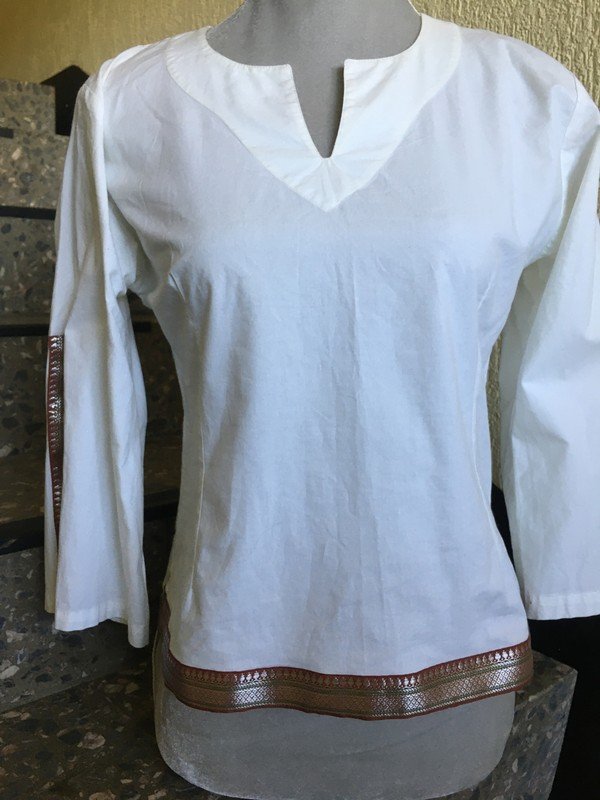 Die sommerliche Tunika aus kühler Baumwolle