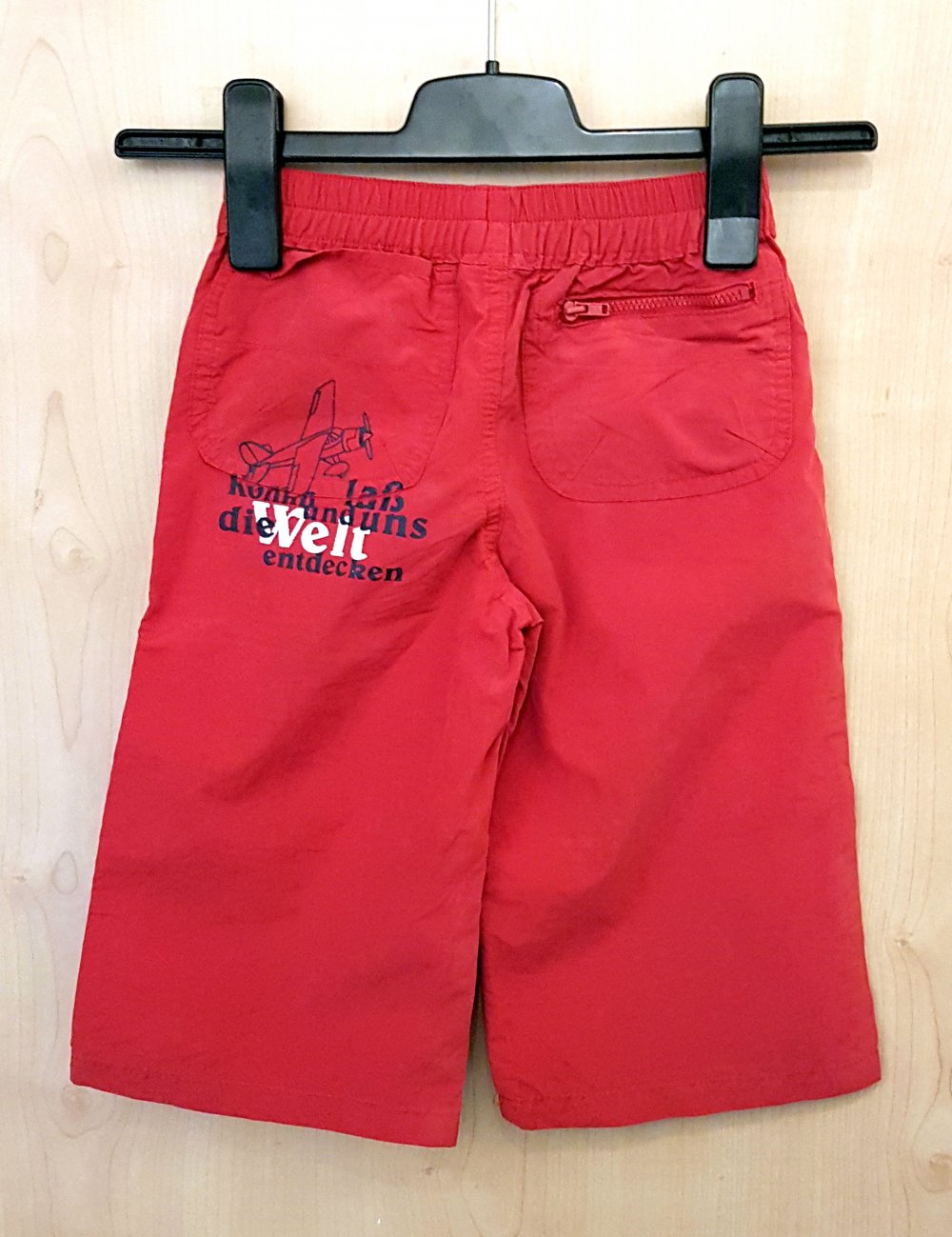 rote Shorts längere Form - Topolino - 116