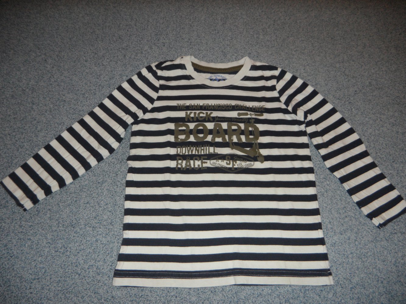 H&M Langarmshirt 110/116 Kickboard 