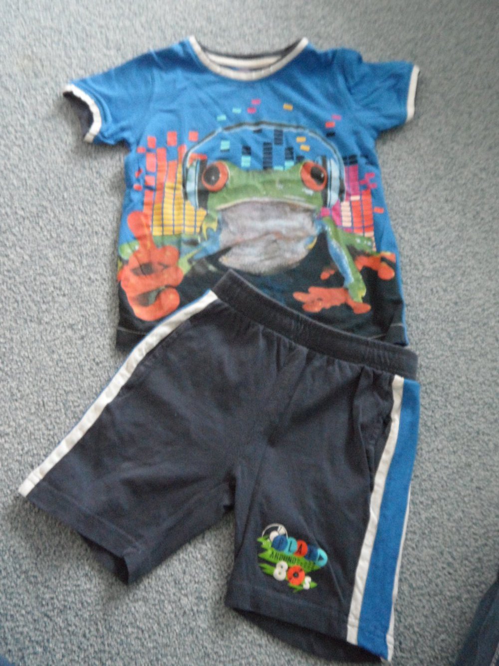 ebound Set T-Shirt Shorts Frosch 98/104