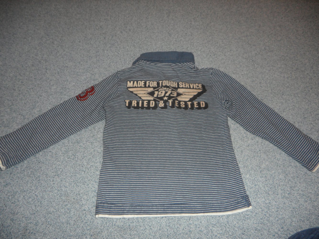 H&M Poloshirt Langarmshirt 110/116