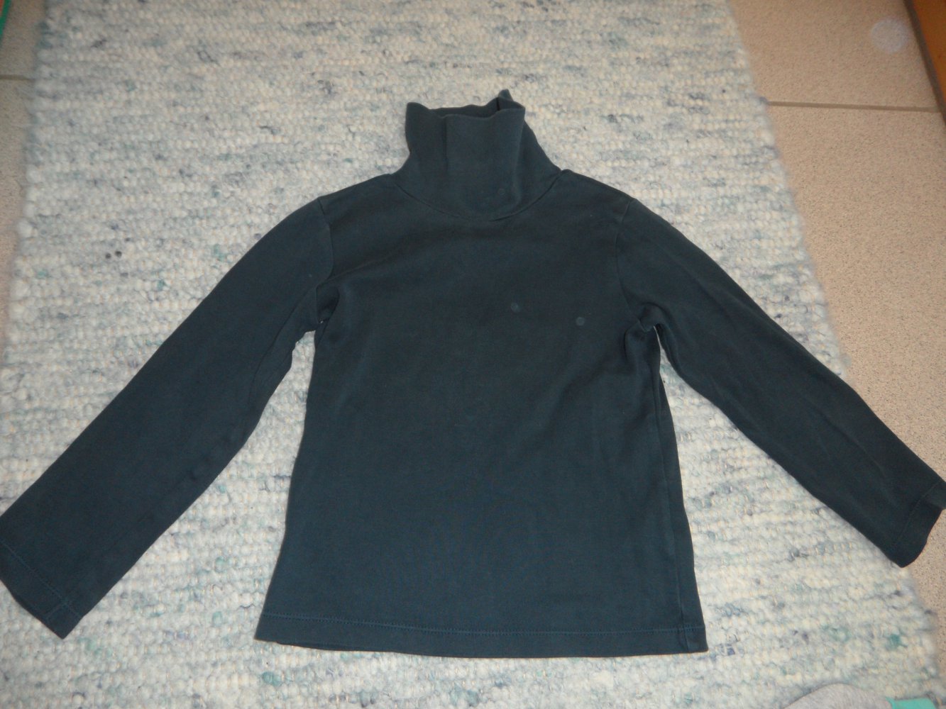 H&M dünner Rolli Rollkragen Langarmshirt 110/116