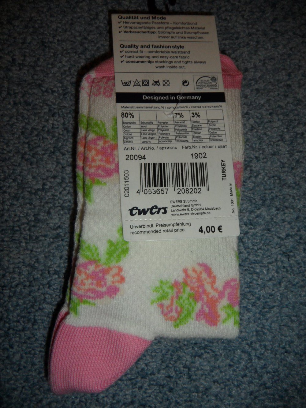 ewers neue Socken 35-38