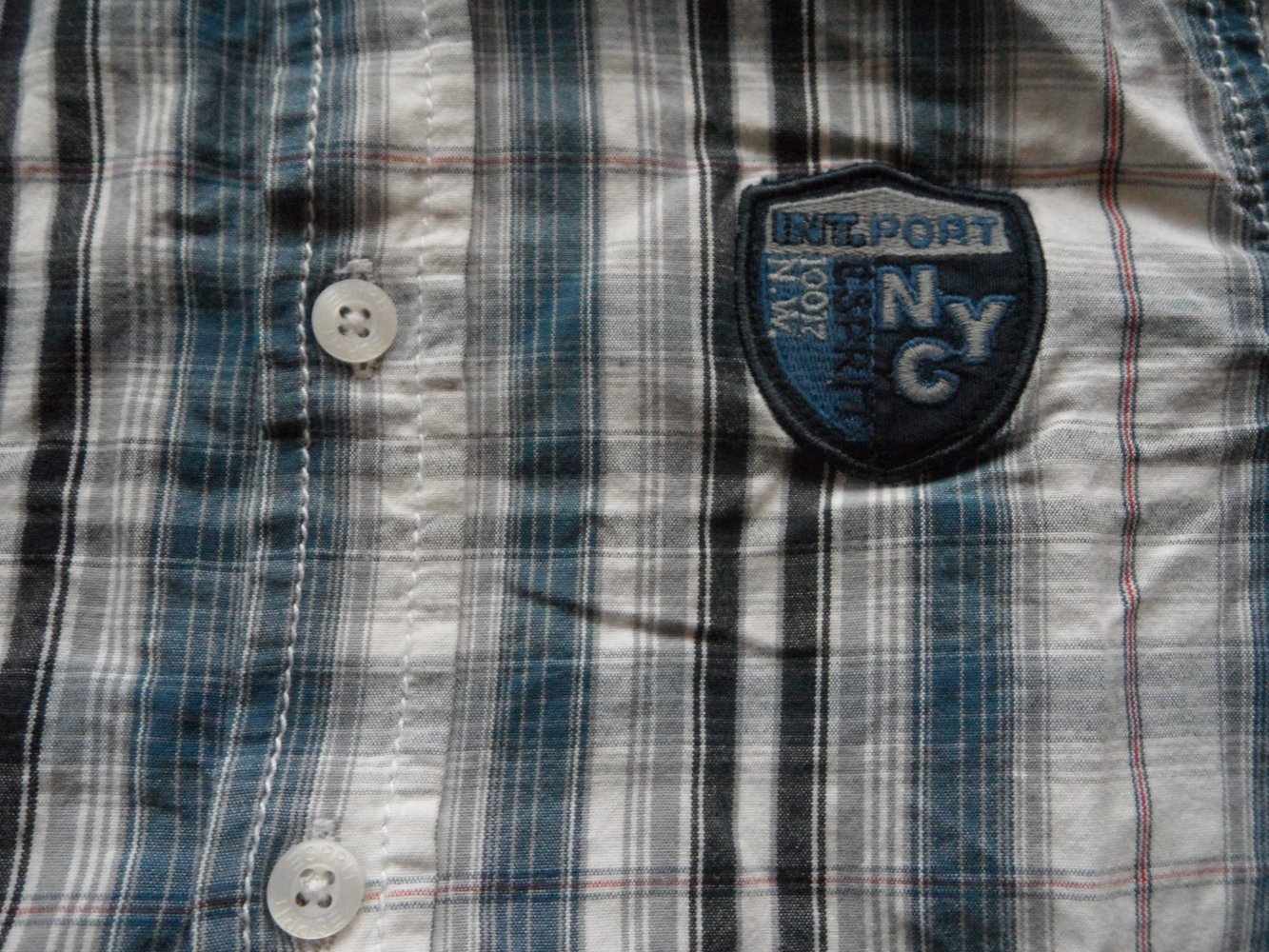 Esprit kariertes Hemd 104/110 Karo