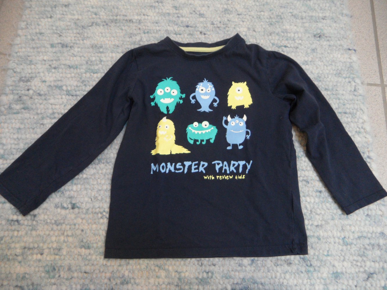 Review kids Monster Langarmshirt 104/110