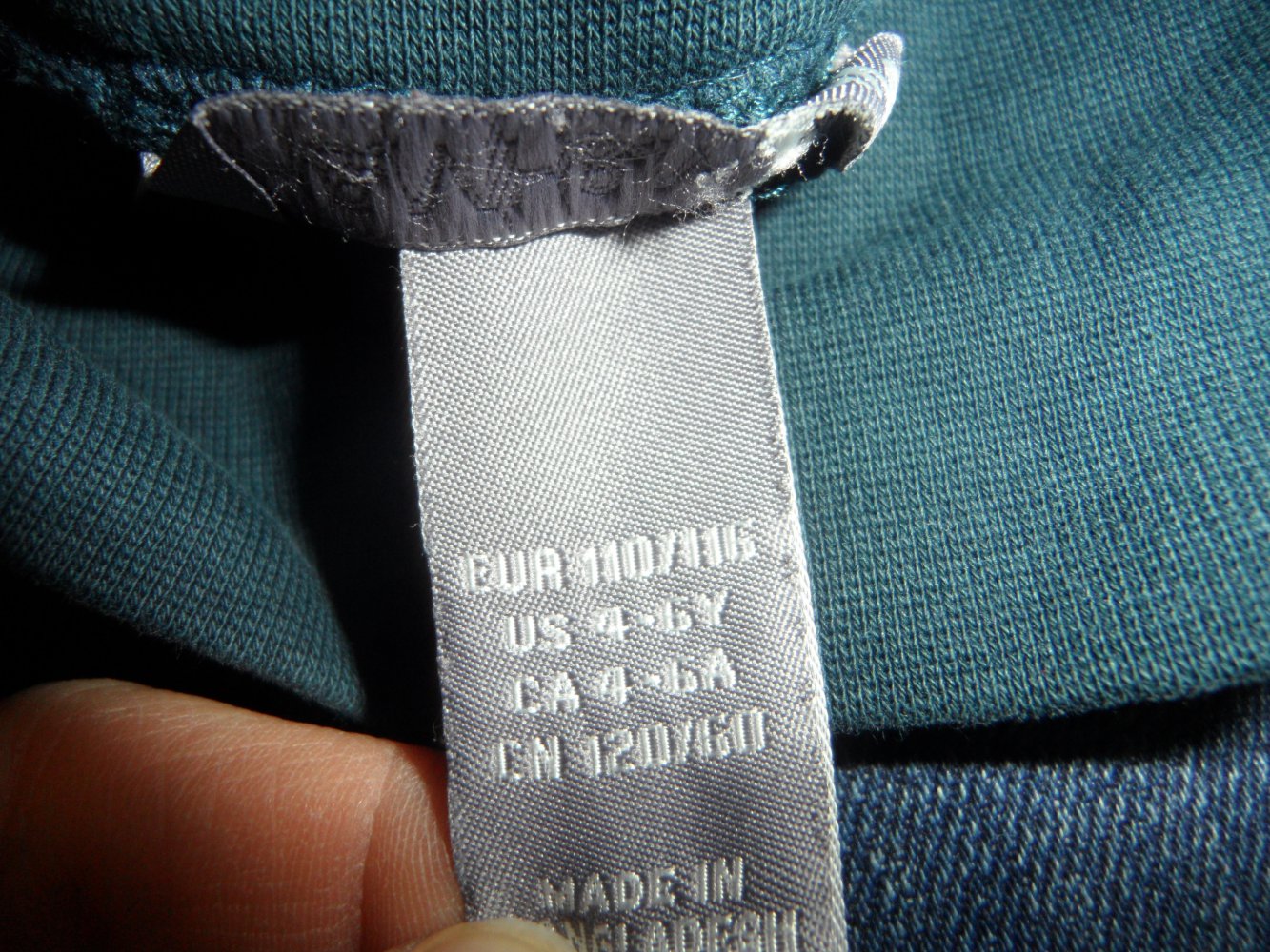 H&M dünner Rolli Rollkragen Langarmshirt 110/116