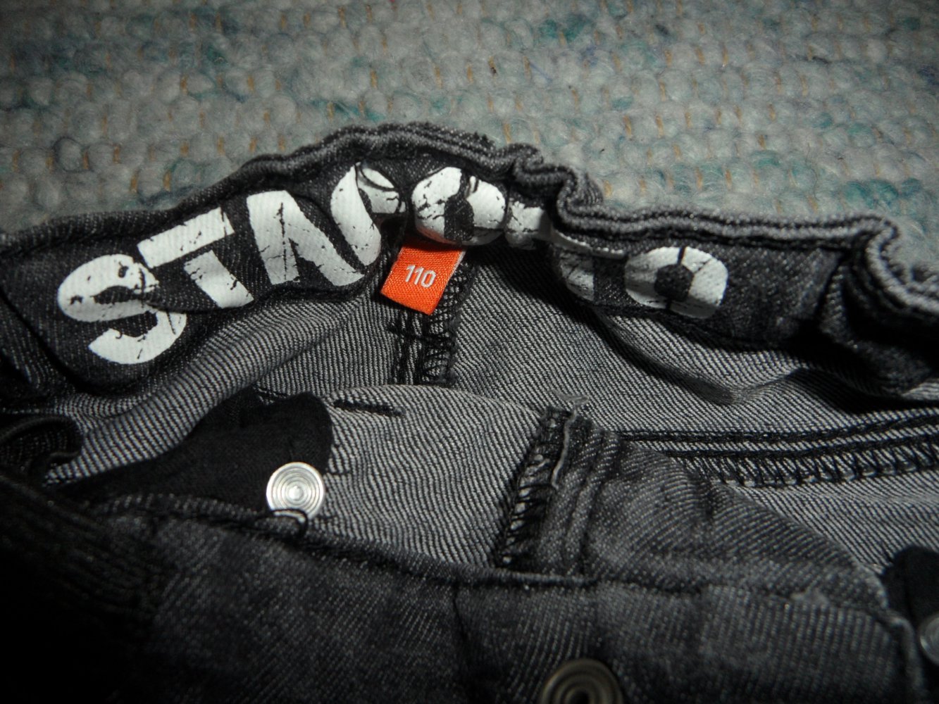 Staccato Jeans schwarz Gr. 110