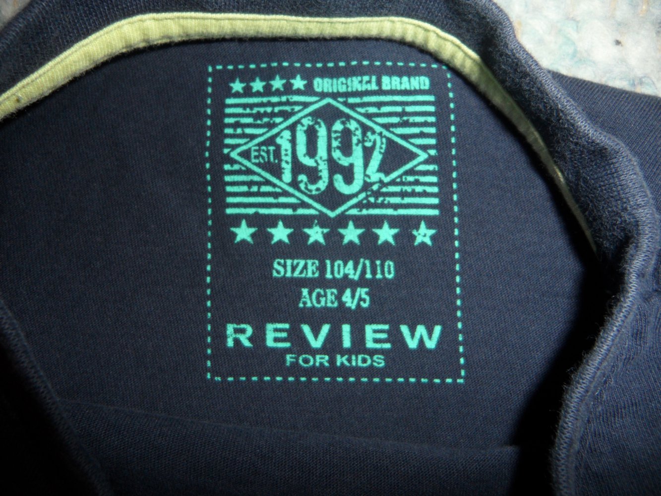 Review kids Monster Langarmshirt 104/110