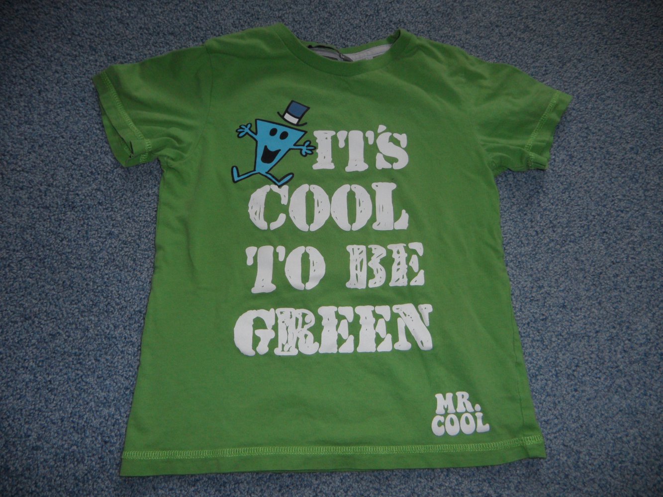 H&M T-Shirt 98/104 Spruch Mr. Cool