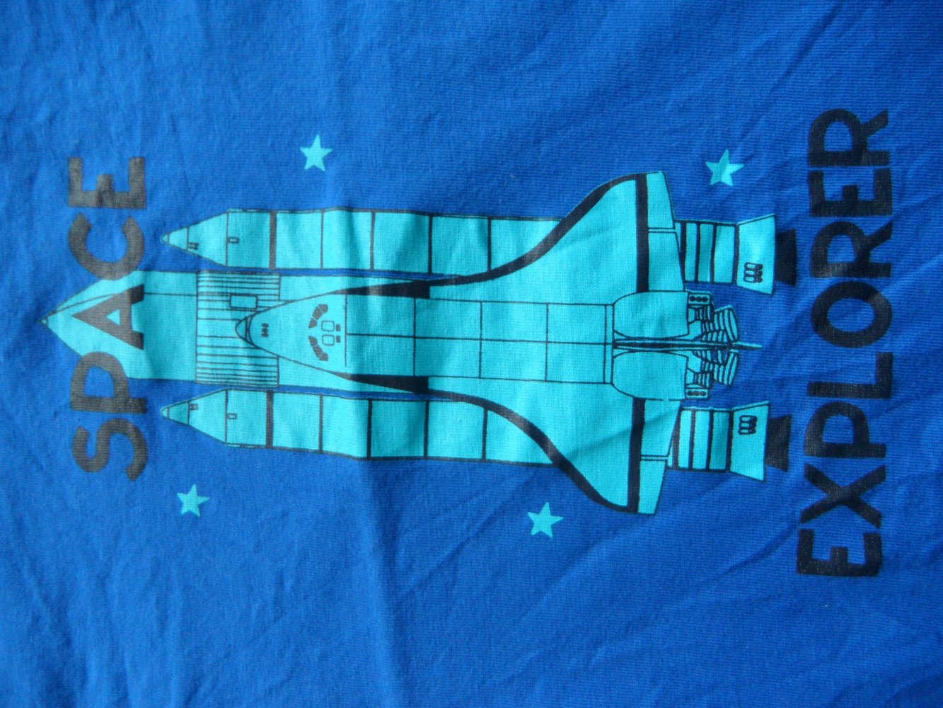 blue seven Langarmshirt Rakete Weltall Weltraum 104