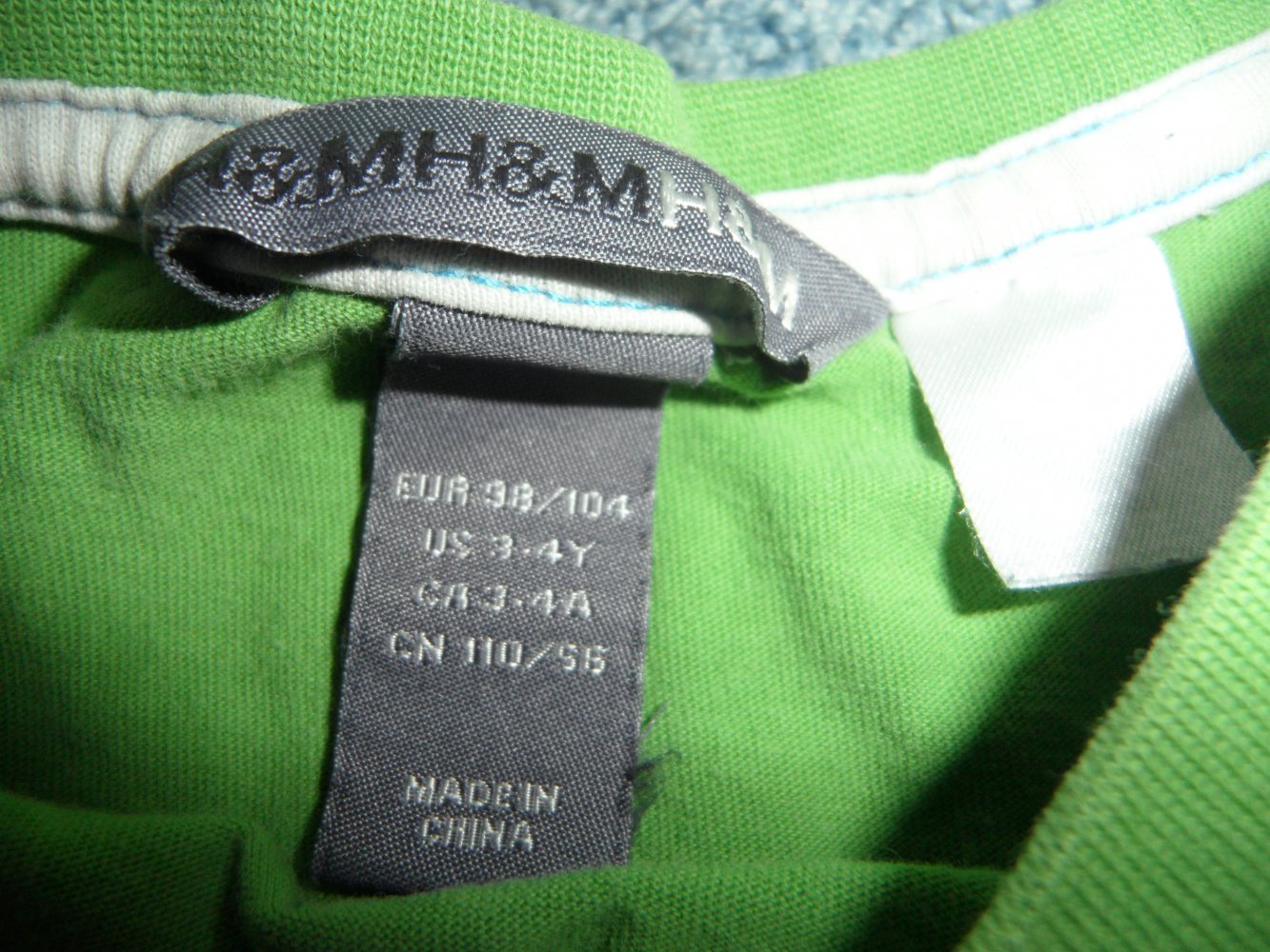 H&M T-Shirt 98/104 Spruch Mr. Cool