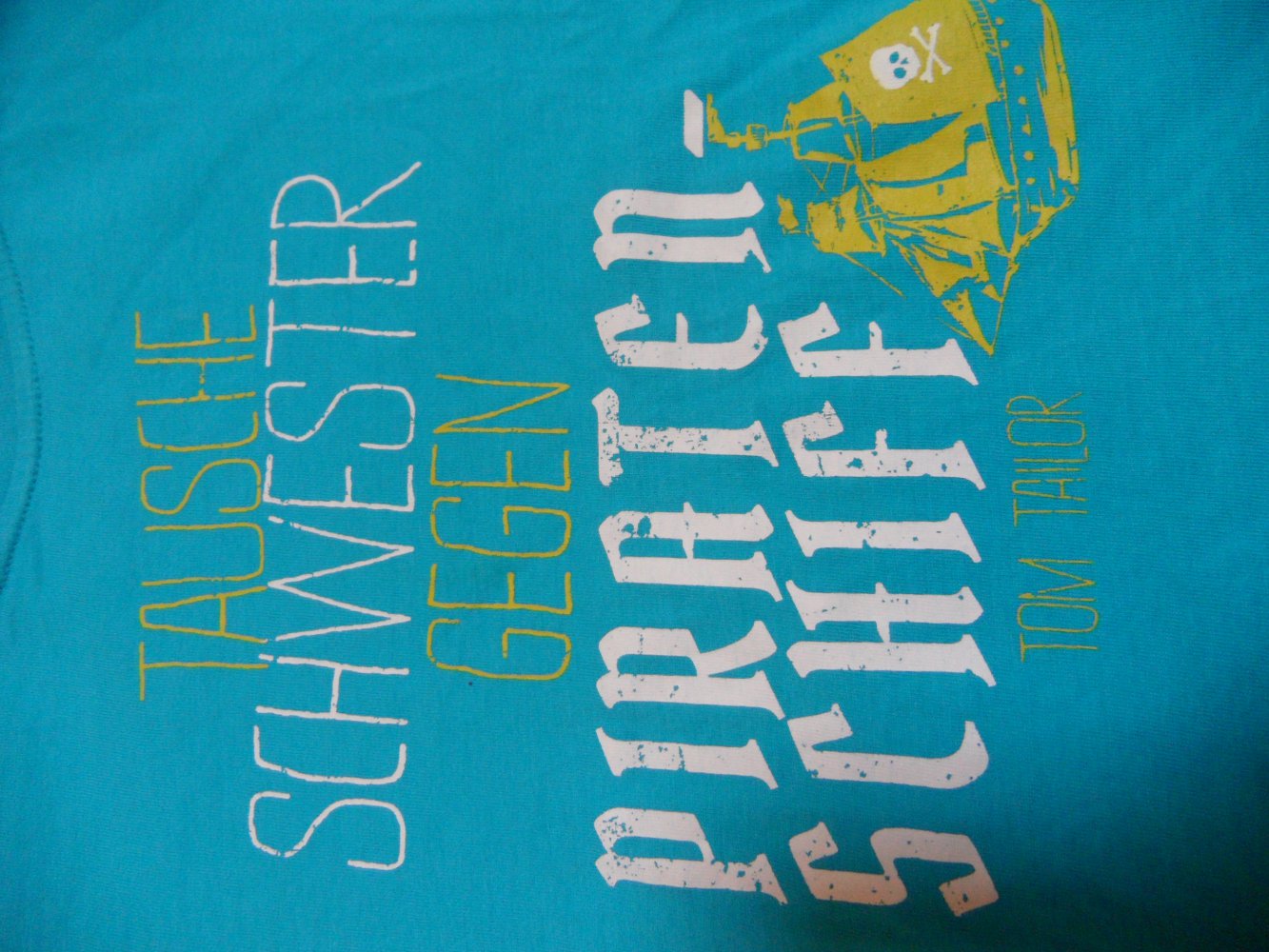 Tom Tailor 104/110 T-Shirt Spruch