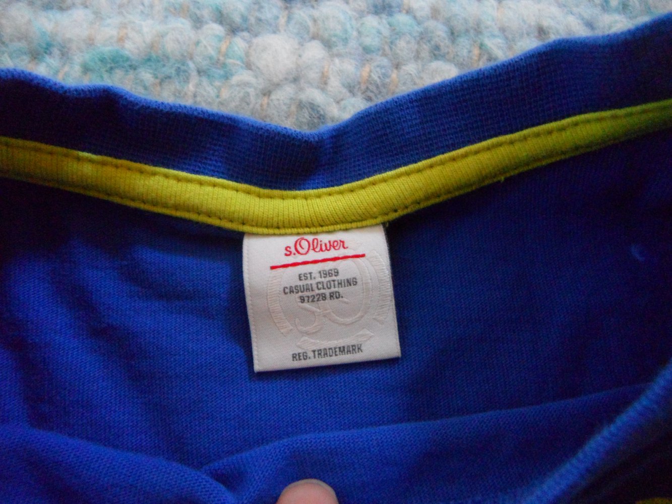 s.Oliver Langarmshirt maritim 104/110 Surfer