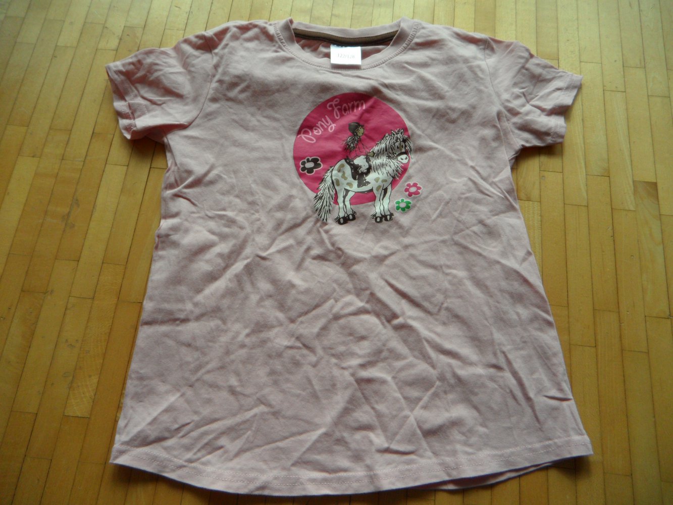 T-Shirt 122/128 Pony Farm