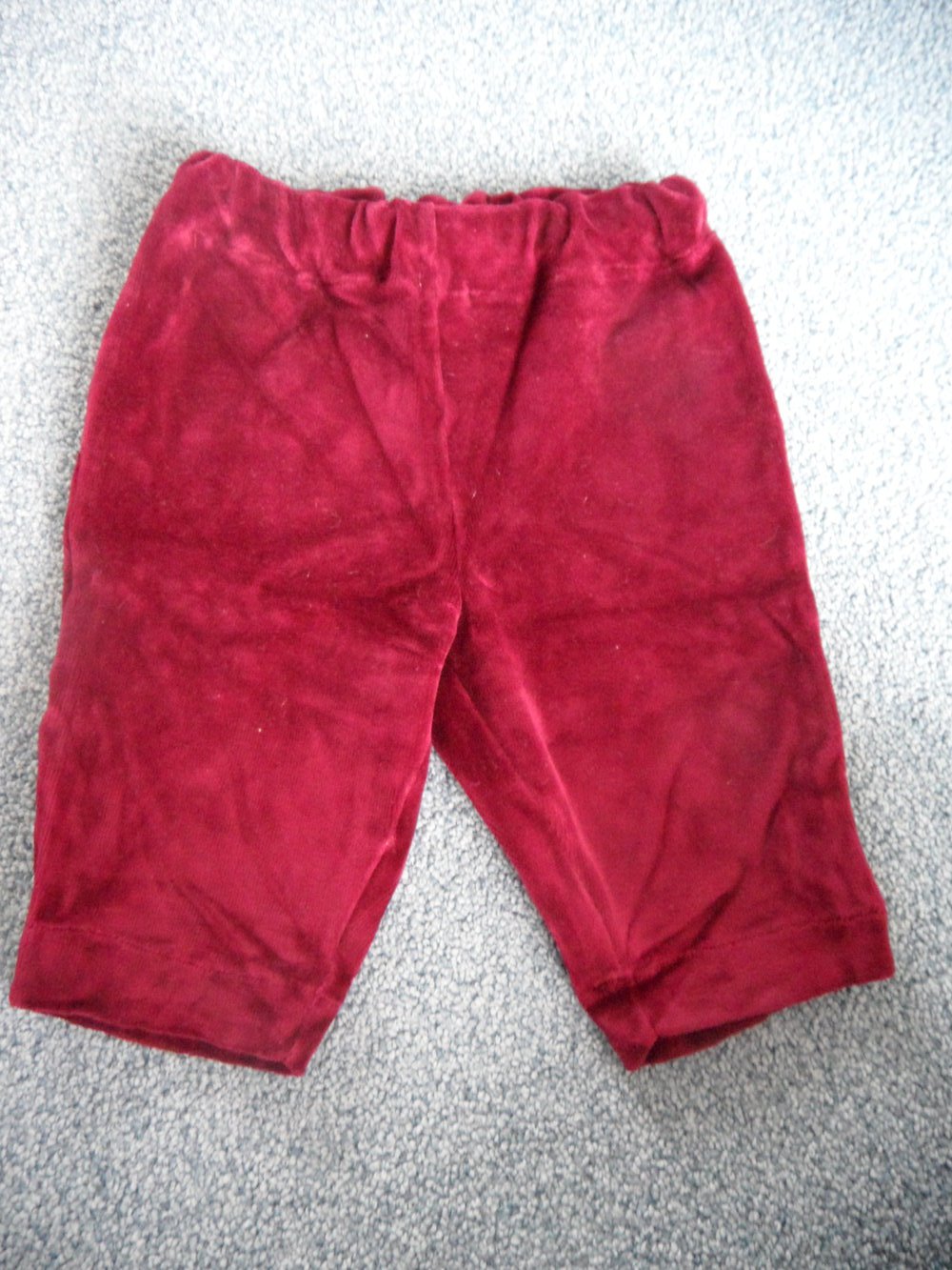 DIY Samt-Hose Gr. 62/68 Nicki