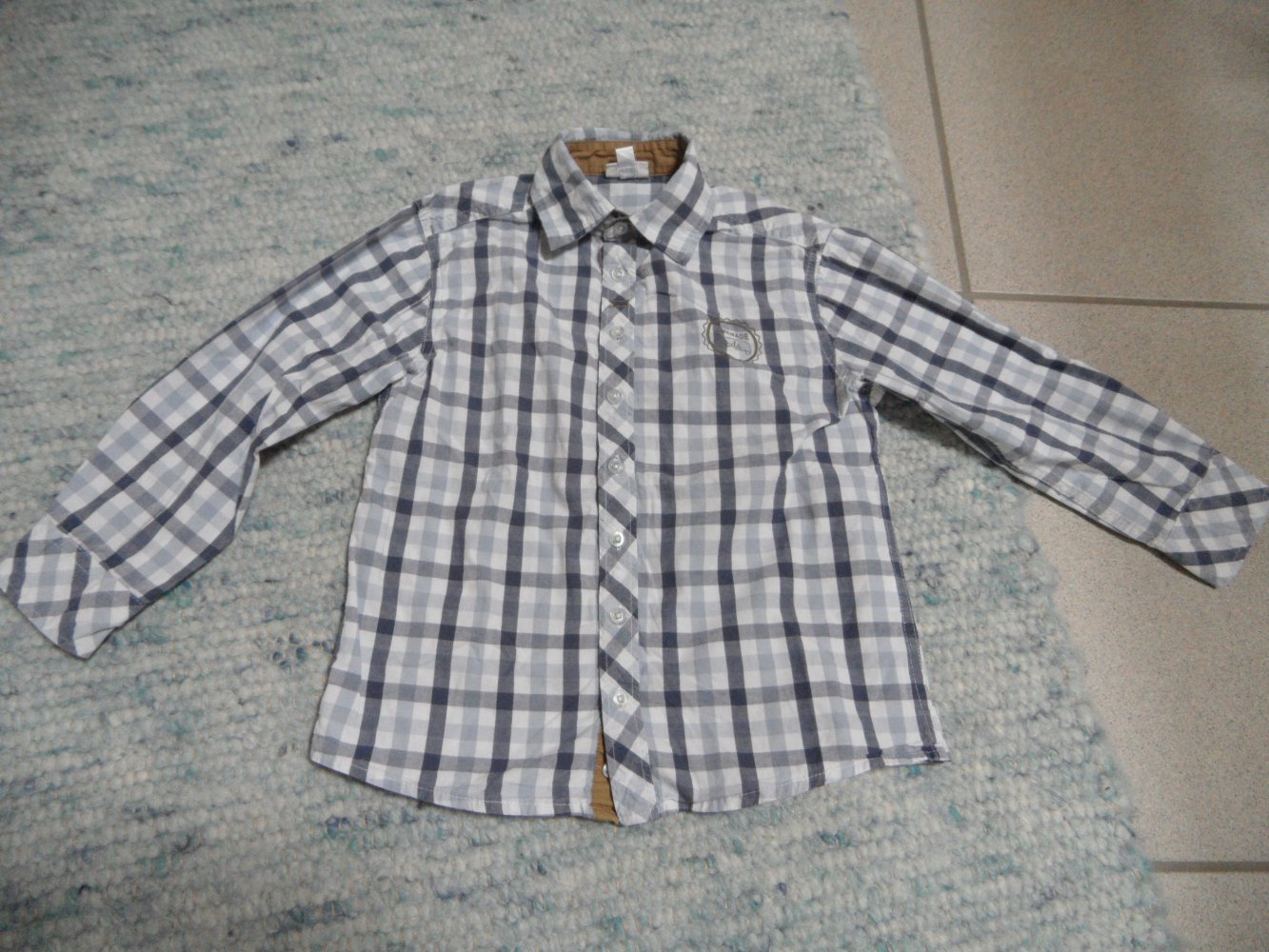 Vertbaudet schönes Hemd 110/116