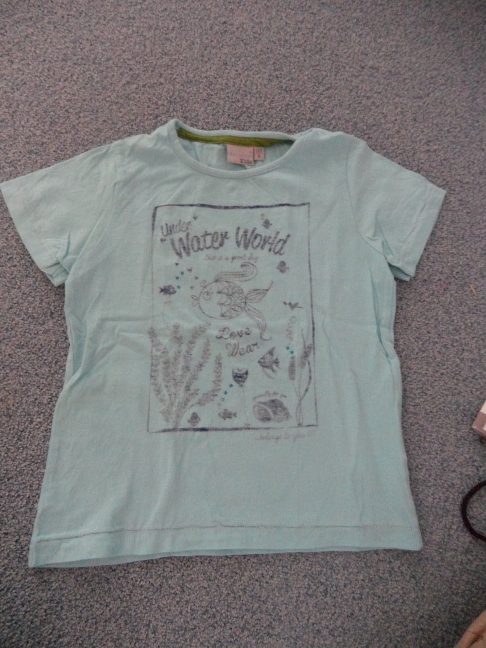 blue seven T-Shirt wenig getragen Unterwasser maritim