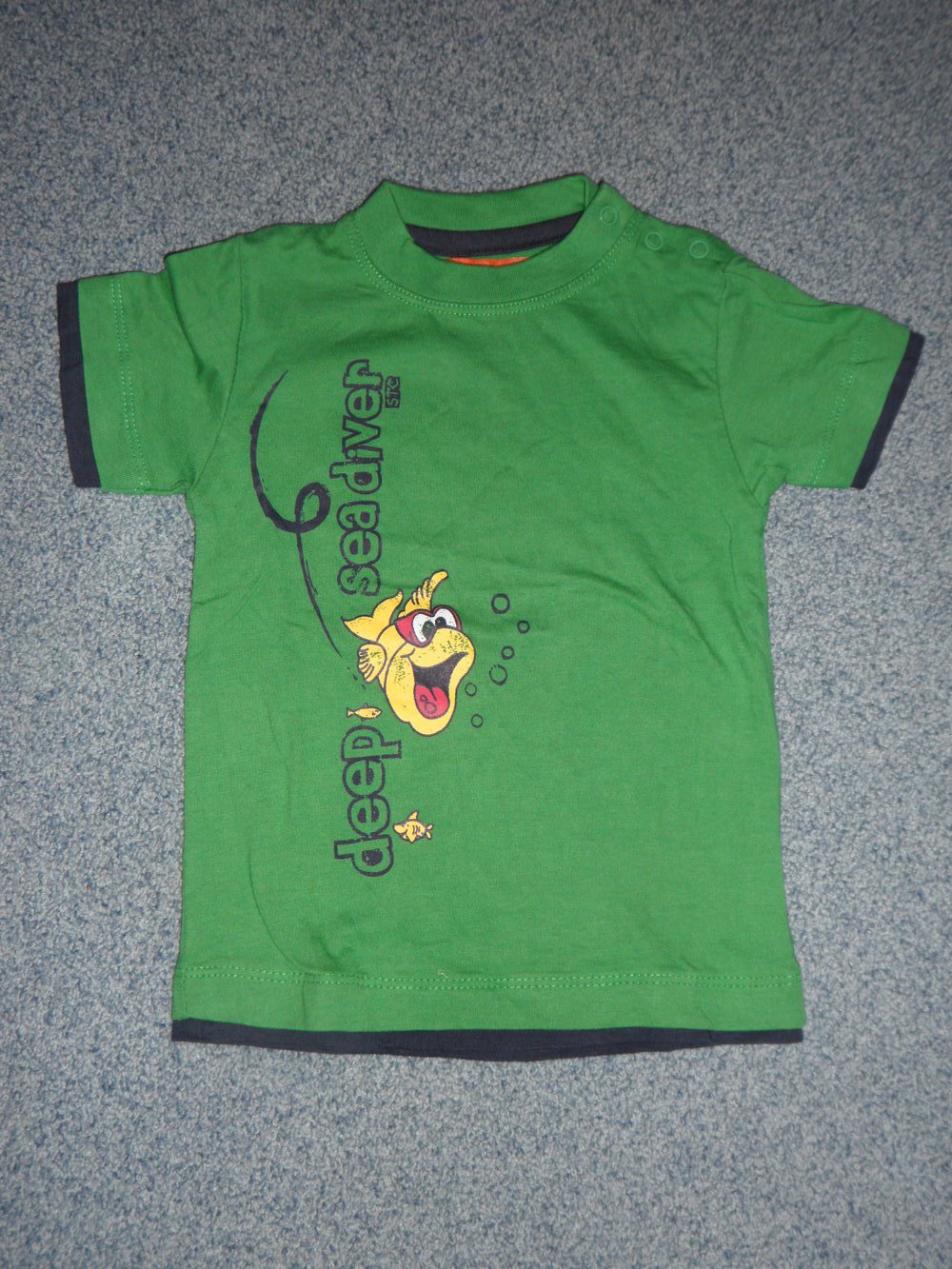 Staccato maritimes T-Shirt Taucher Fisch Gr. 80/86