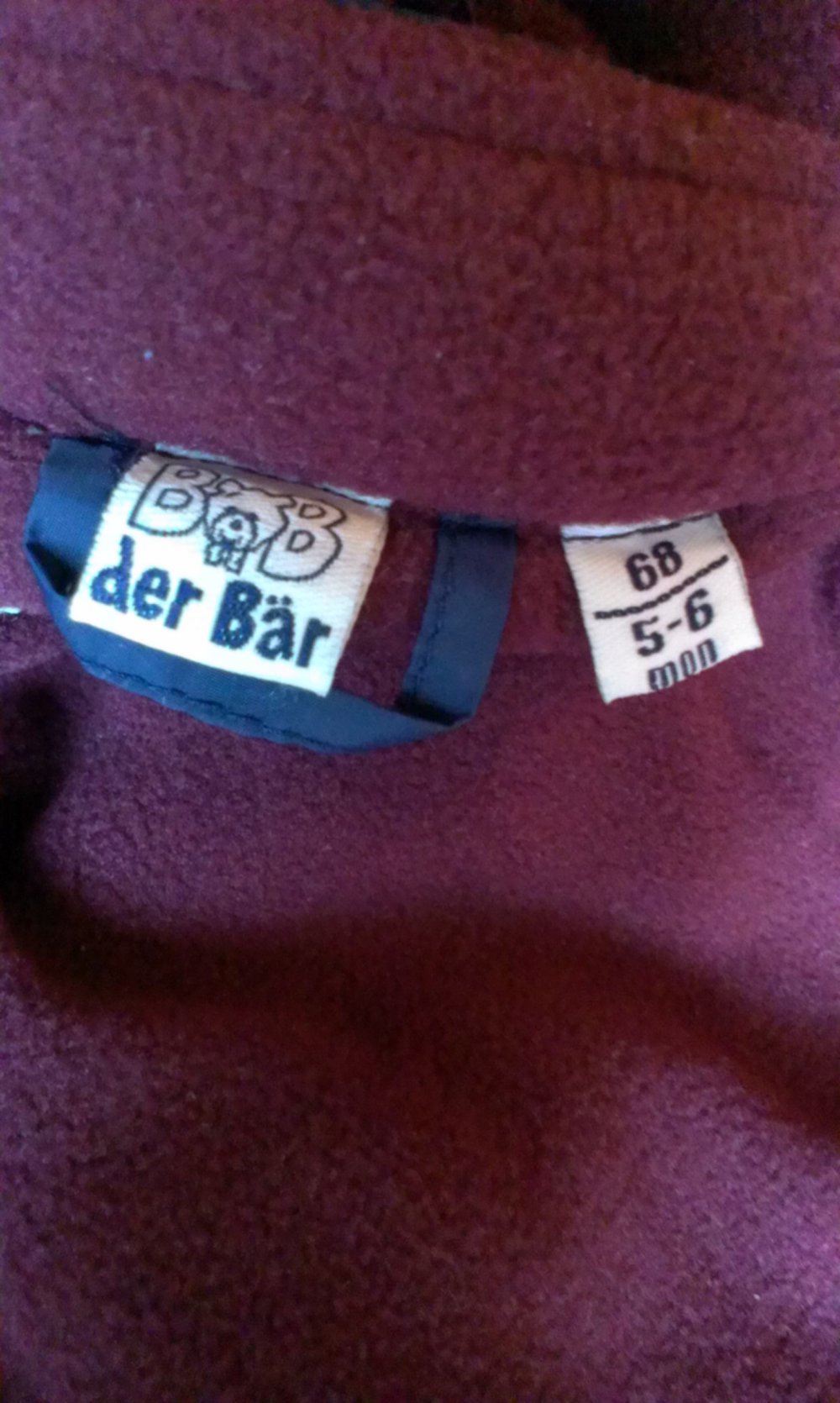 Winterjacke mit Handschuhen Gr. 68