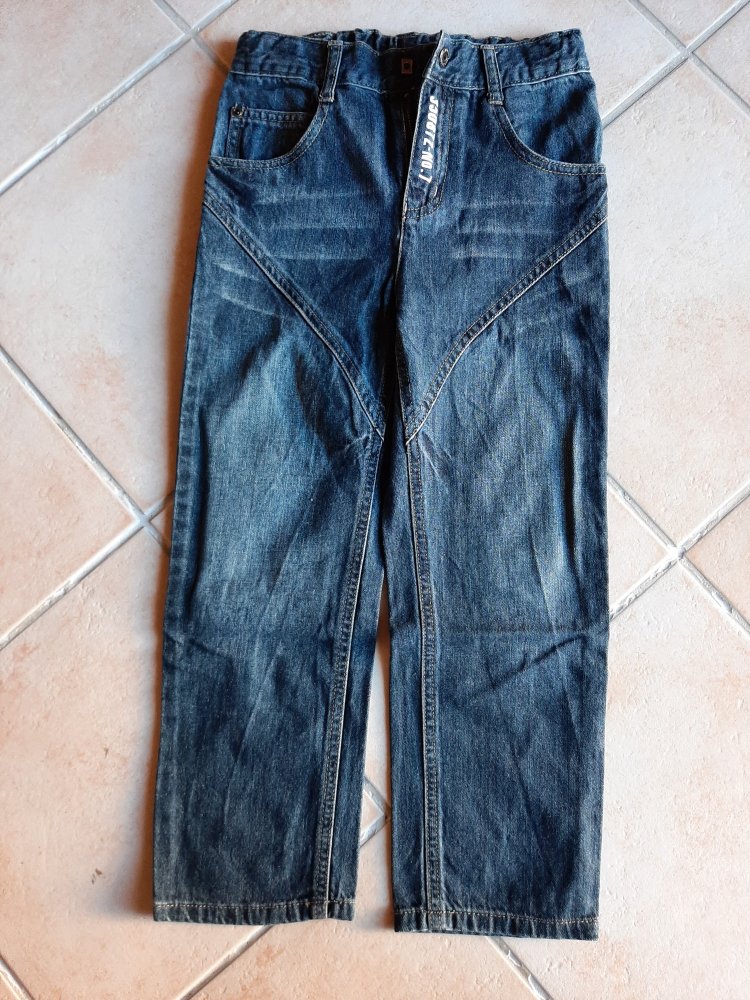 Jeanshose Gr.140 eher 134