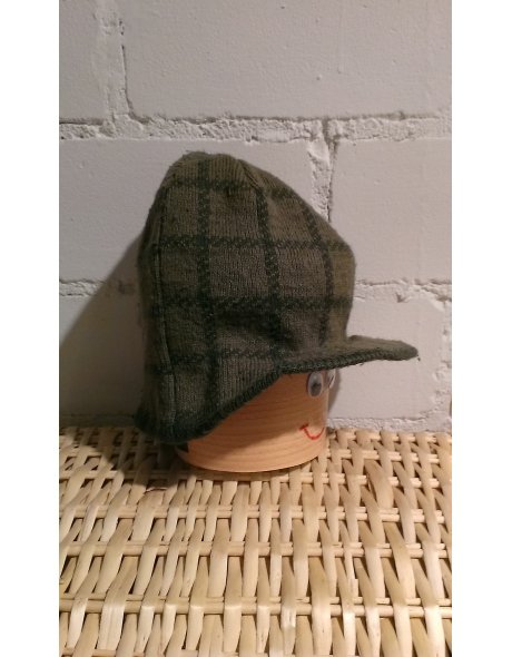 dunkelgrüne Mütze Gr. 98 - 128