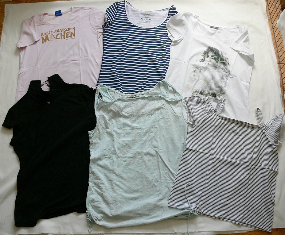 Klamottenpaket in 38 - 11 Teile - Shirts, Bluse, Weste,Jacke