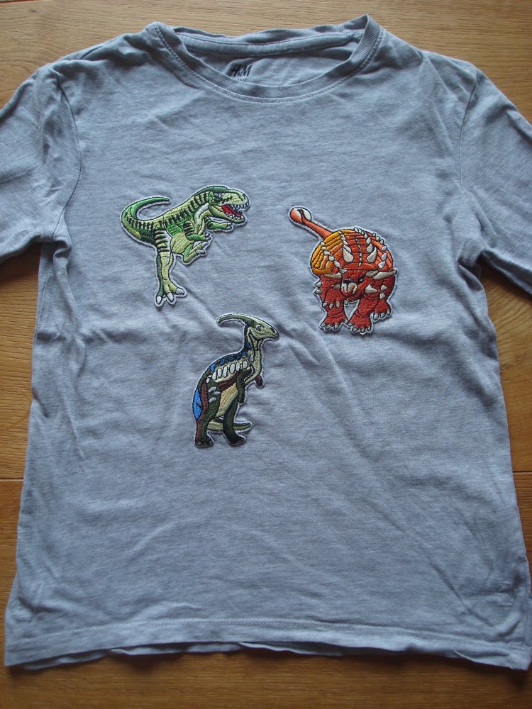 Langarmshirt H&M mit Dinos