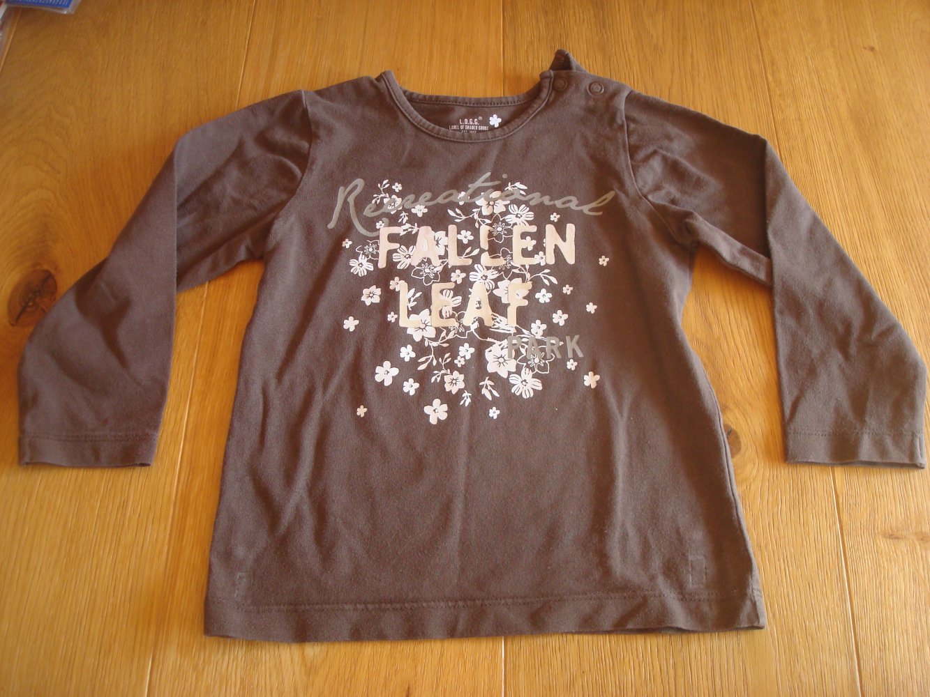 Langarmshirt, Pullover, Longsleeve mit Blumenaufdruck