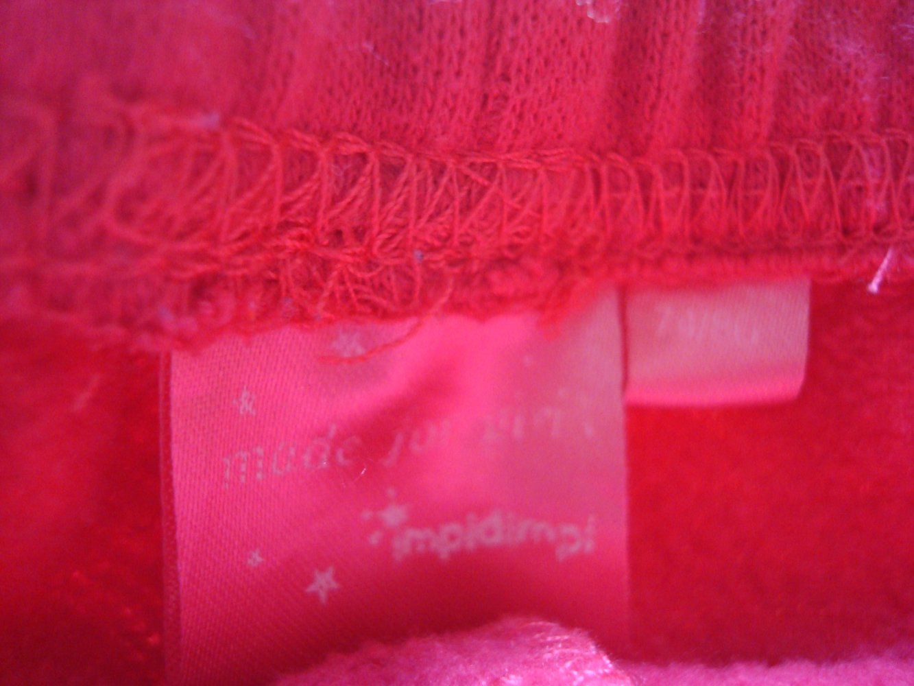 pinkfarbene warme Jogginghose Gr. 74/80