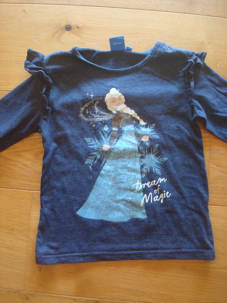 Shirt, Langarmshirt mit Elsa, Eiskönigin, Frozen