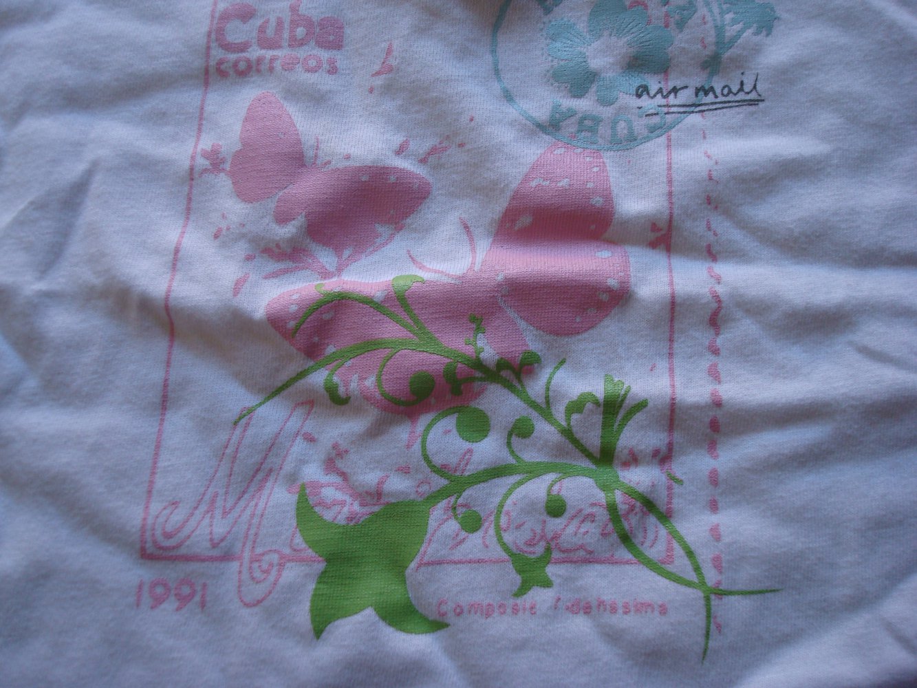 Shirt, T-Shirt mit Schmetterlingen Gr. 80