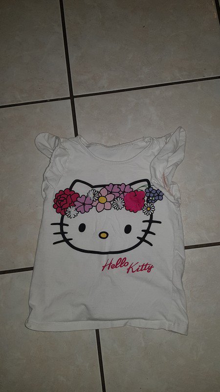 T-shirt Gr 104 leichter graustich