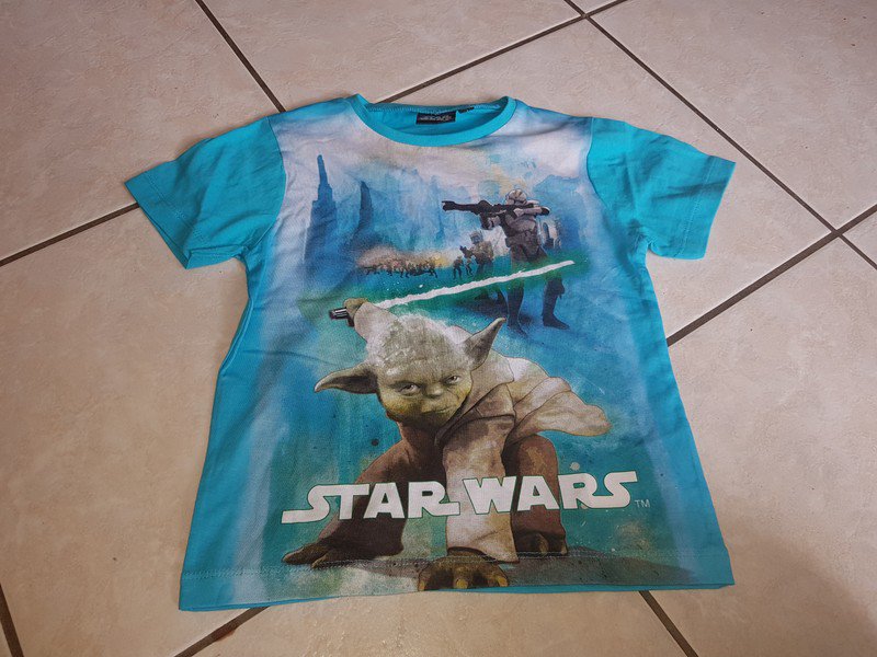 T-shirt Gr 6 A getragen bei 116