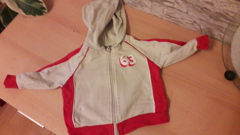 Sweatshirt Jacke Gr 74/80