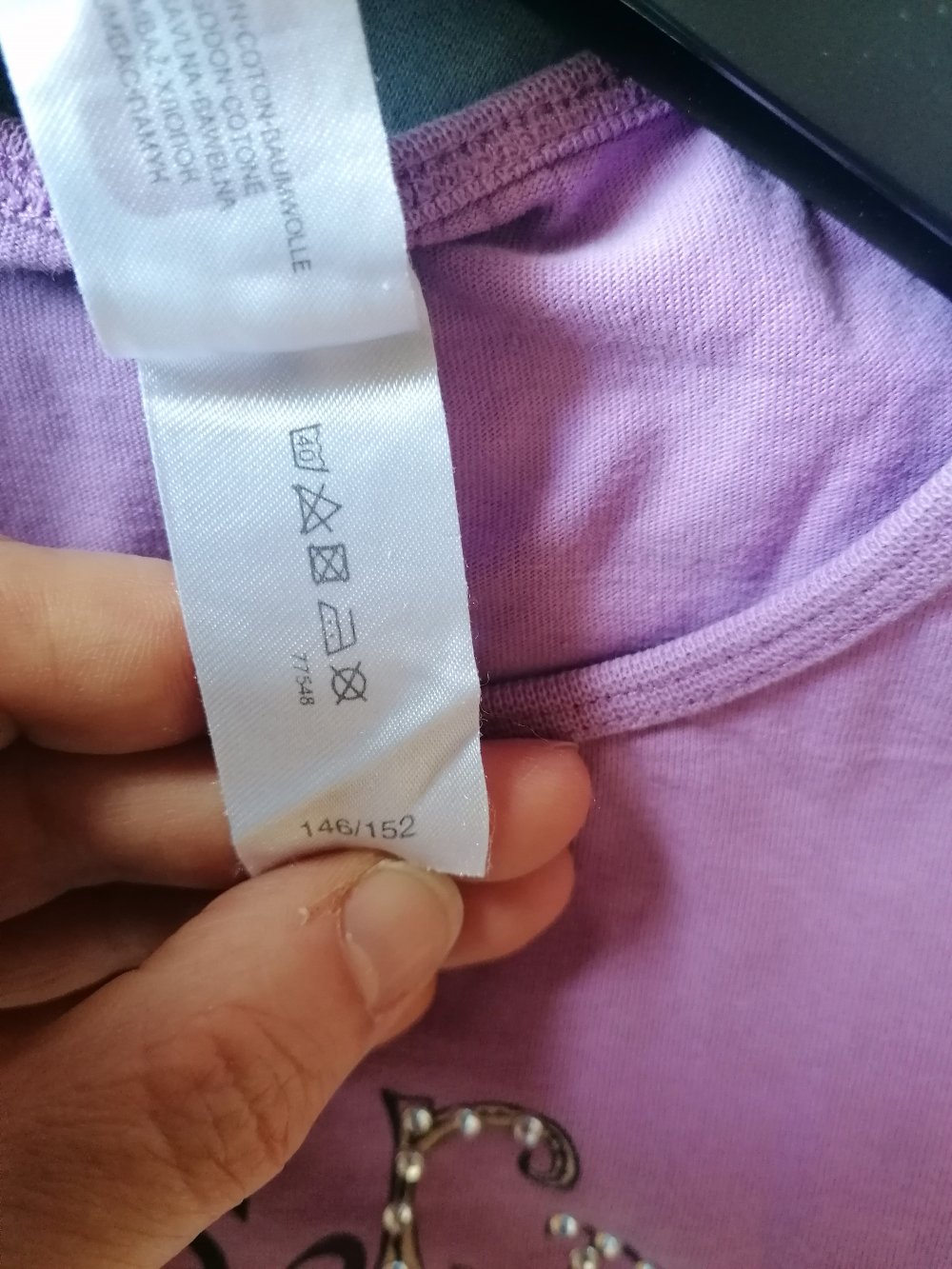 Here & There: fliederfarbenes Shirt Gr. 146/152