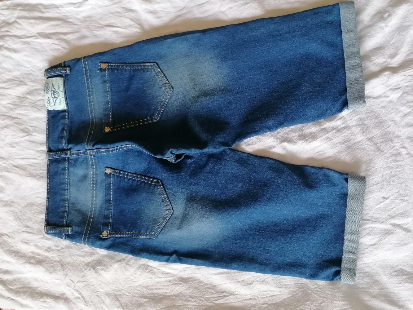 Blue Effect Bermudas Shorts Mädchen, mittelblau, 152 158 164