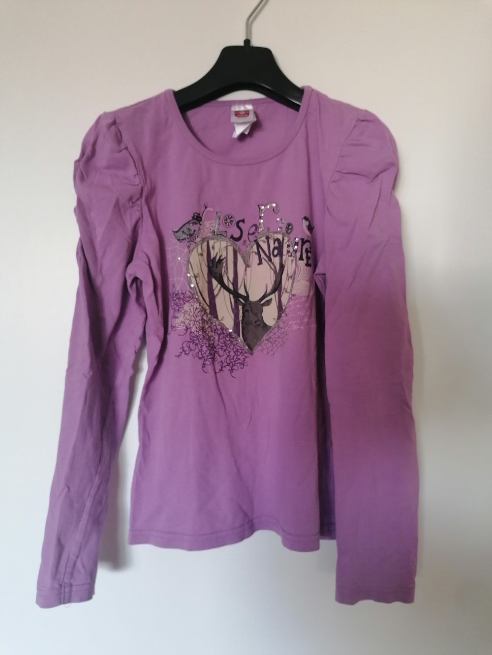 Here & There: fliederfarbenes Shirt Gr. 146/152