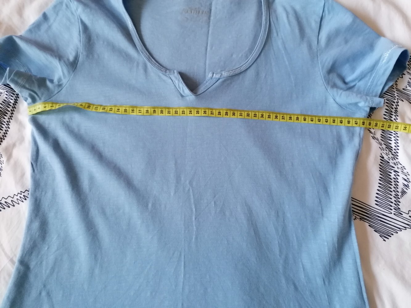 Hellblaues Basic TShirt Gr. 40
