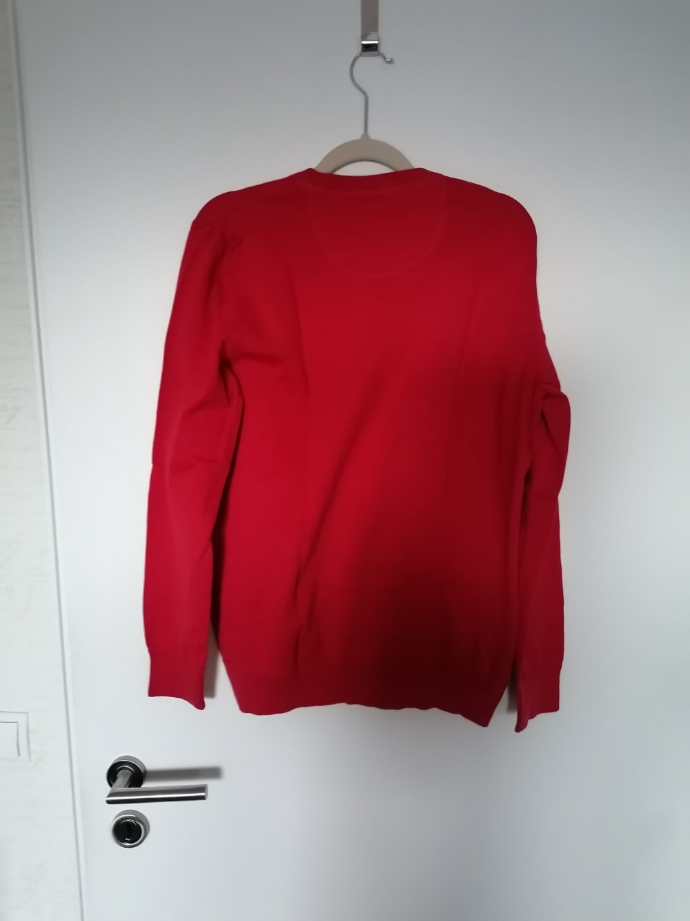 s.Oliver: roter Feinstrickpullover Gr. M